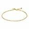 ZINZI zilveren armband geel verguld ankerschakel ZIA1415G