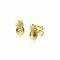 ZINZI Gold Plated Sterling Silver Stud Earrings Pineapple ZIO1699G