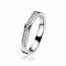 ZINZI Sterling Silver Stackable Ring White ZIR1476