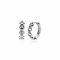 15mm ZINZI Sterling Silver Hoop Earrings Round Chains 15x4mm ZIO2239
