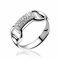 ZINZI zilveren ring wit ZIR986