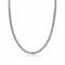 ZINZI zilveren gourmet collier 4,5mm breed 45cm ZIC1414