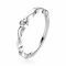 ZINZI Sterling Silver Ring Wavy ZIR2013