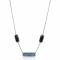 ZINZI Sterling Silver Fantasy Necklace Whiteh Colourful Stones