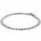 ZINZI Sterling Silver Rolex-style Chain Bracelet width 4mm 18,5cm ZIA2148