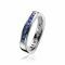 ZINZI zilveren ring blauw ZIR1157B