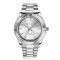 ZINZI Solaris Watch 35mm Silver Colored Dial Stainless Steel Case and Chain Strap (works on sun- and artificial light) ZIW2102