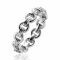 ZINZI Sterling Silver Ring with Round Chains ZIR2239