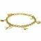 ZINZI zilveren jasseron armband in 14K geel verguld met vlinders, libelle en bijtjes ZIA1701G