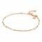 ZINZI Rose Gold Plated Sterling Silver Fantasy Bracelet 17-20cm ZIA1648R