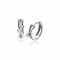 ZINZI Sterling Silver EarRings 16mm Knot ZIO1571