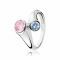 ZINZI Sterling Silver Ring Pink ZIR505R