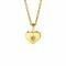 APRIL hanger 12mm gold plated hart geboortesteen witte zirconia (zonder collier)