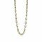 ZINZI zilveren schakelcollier geel verguld 6,4mm breed 45,5cm ZIC1641BG