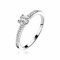 ZINZI Sterling Silver Ring White ZIR1081