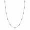 ZINZI Sterling Silver Fantasy Necklace with Beads 42-45cm ZIC2537