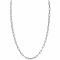 ZINZI Sterling Silver Paperclip Chain Necklace