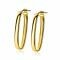 ZINZI Sterling Silver EarRings 14K Yellow Gold Plated