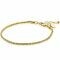 ZINZI Gold Plated Sterling Silver Wheat Chain Bracelet width 2mm ZIA1931G