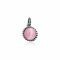 Zinzi zilveren hanger roze ZIH793R