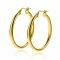 ZINZI Sterling Silver EarRings 14K Yellow Gold Plated