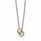 ZINZI Sterling Silver Necklace Bicolor Chain