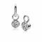 APRIL Earrings Pendants Sterling Silver with Birthstone Diamond White Zirconia (excl. hoop earrings)