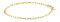 ZINZI 14K Gold Bracelet Oval Chains 2,2mm width ZGA291