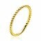 ZINZI 14K Gold Ring Beads 1.5 mm width ZGR372