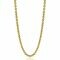 ZINZI Gold Plated Sterling Silver Necklace Round Chains width 5mm 45cm ZIC2239G
