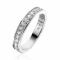 ZINZI Sterling Silver Ring White ZIR2050