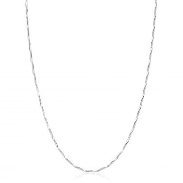 ZINZI Sterling Silver Chain Necklace with Shiny Arrow-shaped Chains width 1,5mm 42-45cm ZIC2414