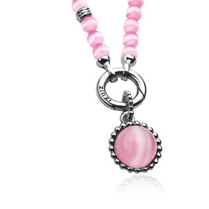 Zinzi zilveren hanger roze ZIH793R