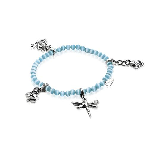 ZINZI Stretch Bracelet One-size Turquoise for Charms CH-A25T