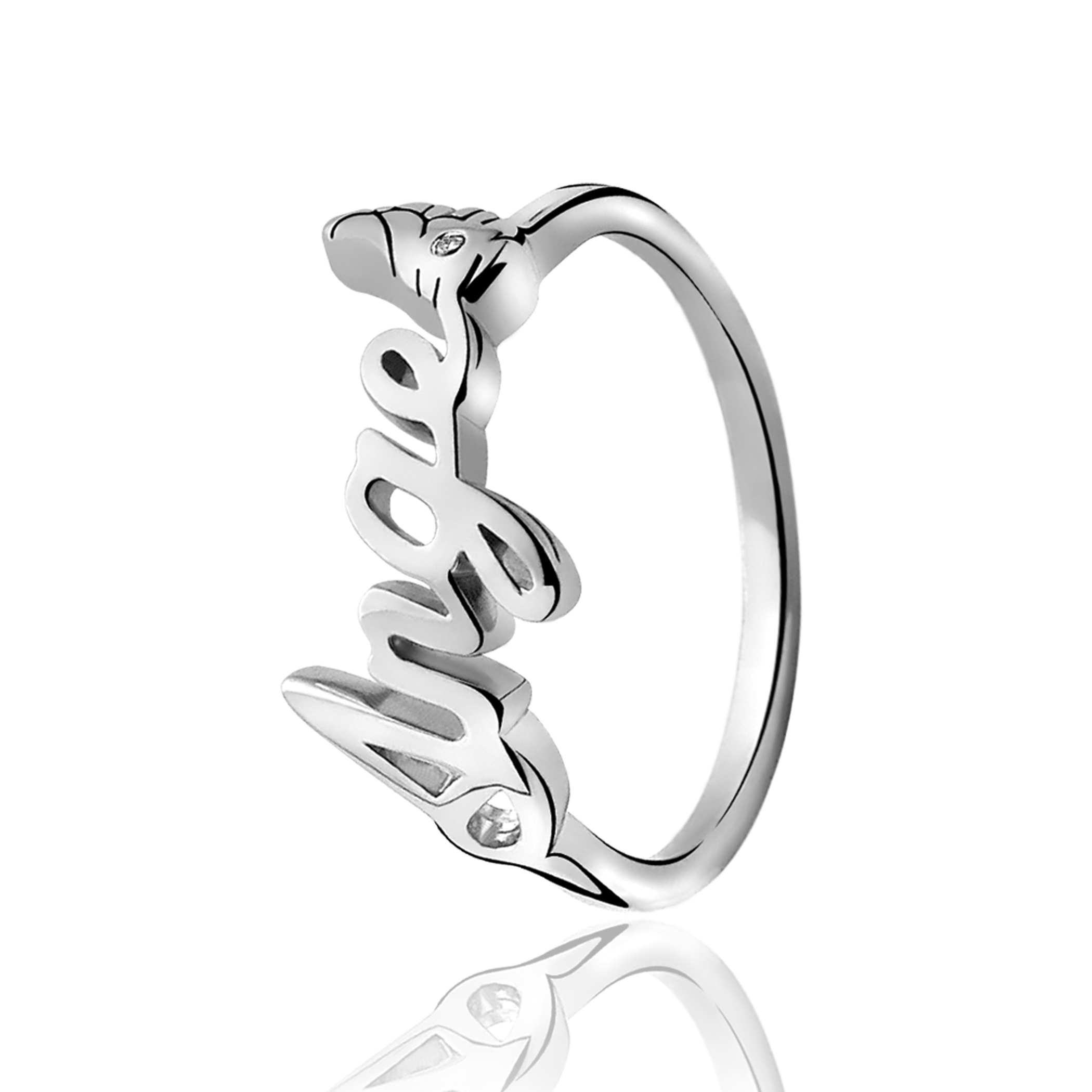 ZINZI by Fatima Angel Ring   ZBFR12
