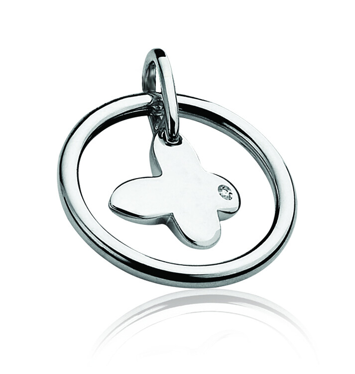 ZINZI DIAMONDS Sterling Silver Pendant ZDH55