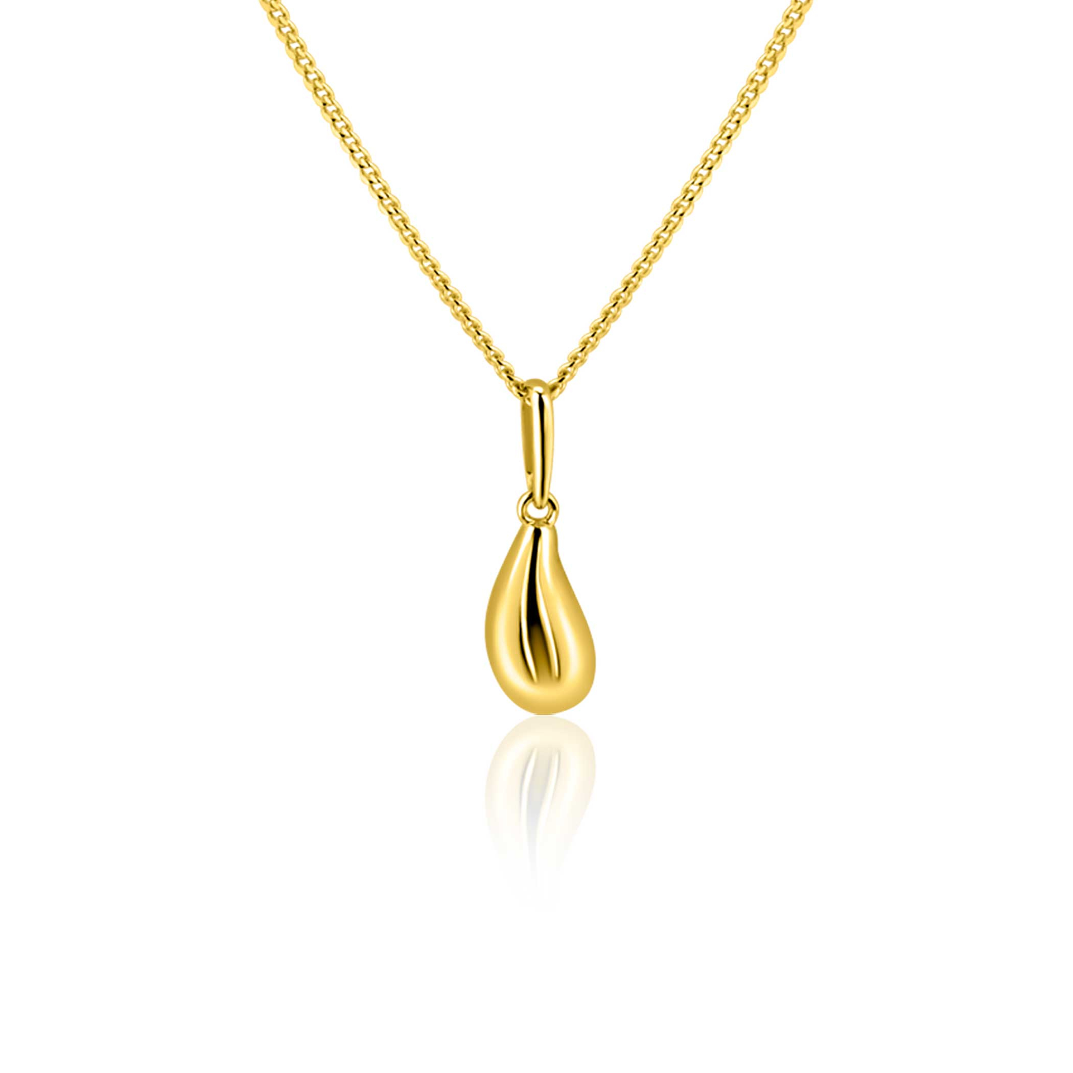 ZINZI GOLD hanger druppelvorm
