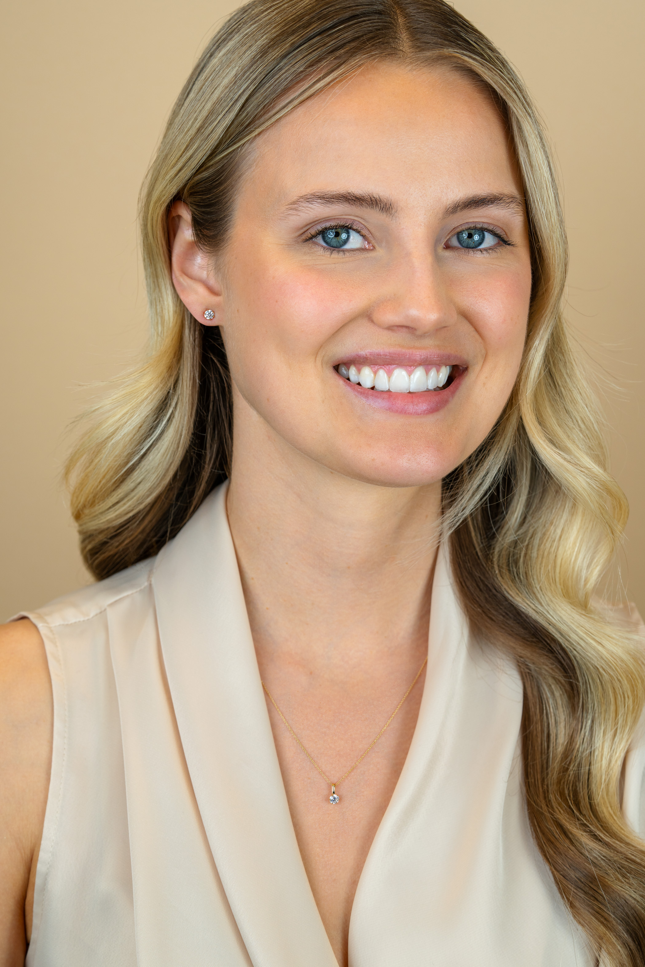 ZINZI GOLD hanger solitair zirconia 4.5mm