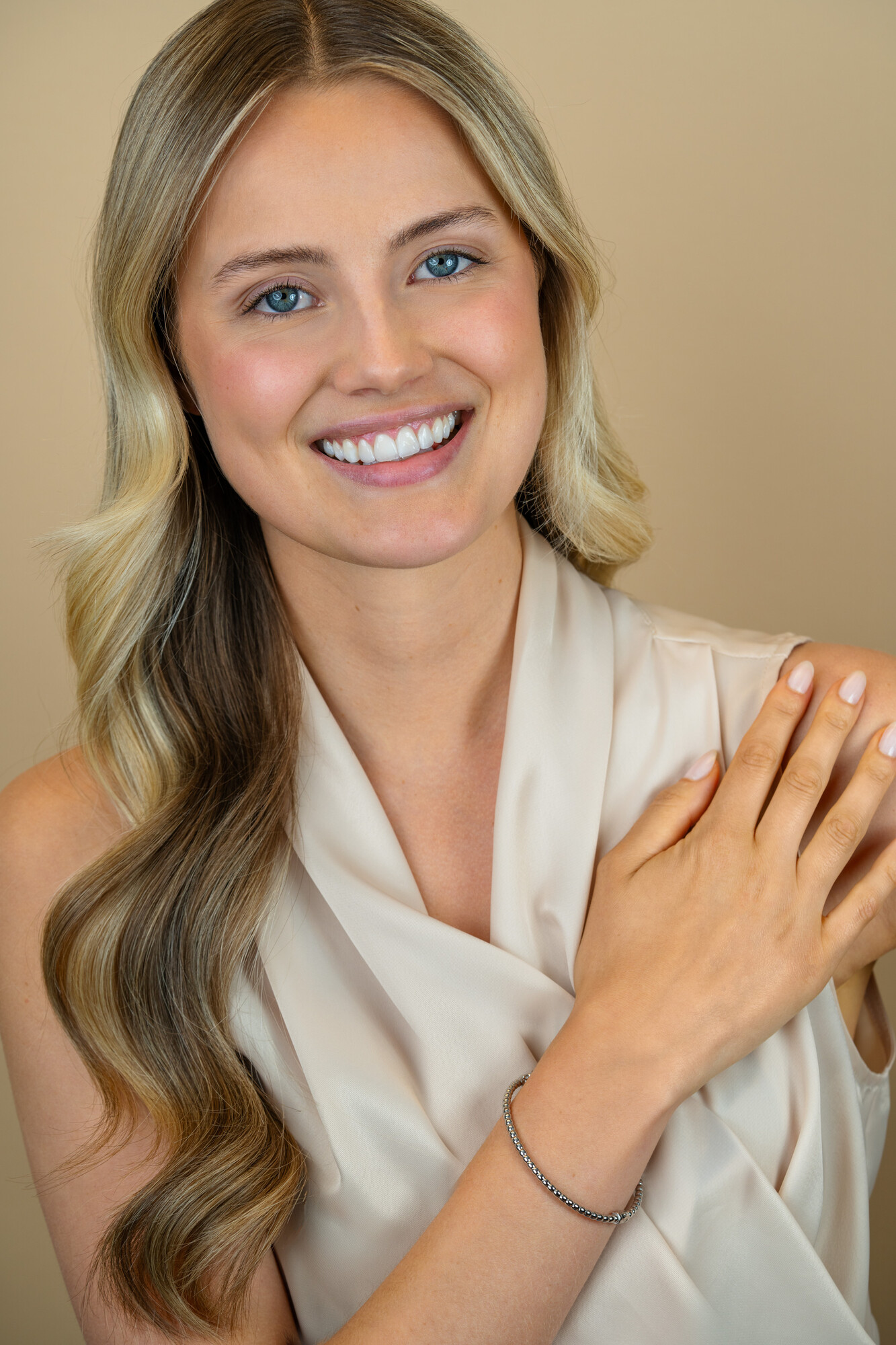 ZINZI zlv. bangle armband bolletjes 3mm