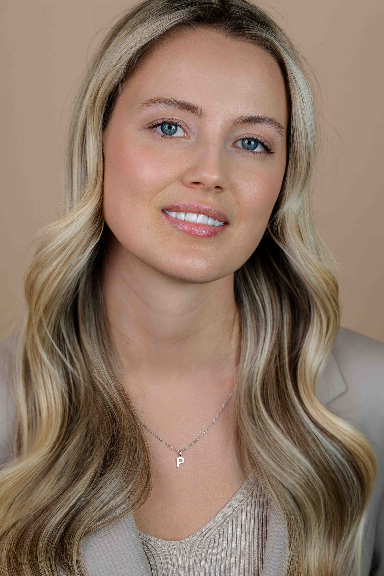 ZINZI Sterling Silver Letter Pendant P ZIH2140P