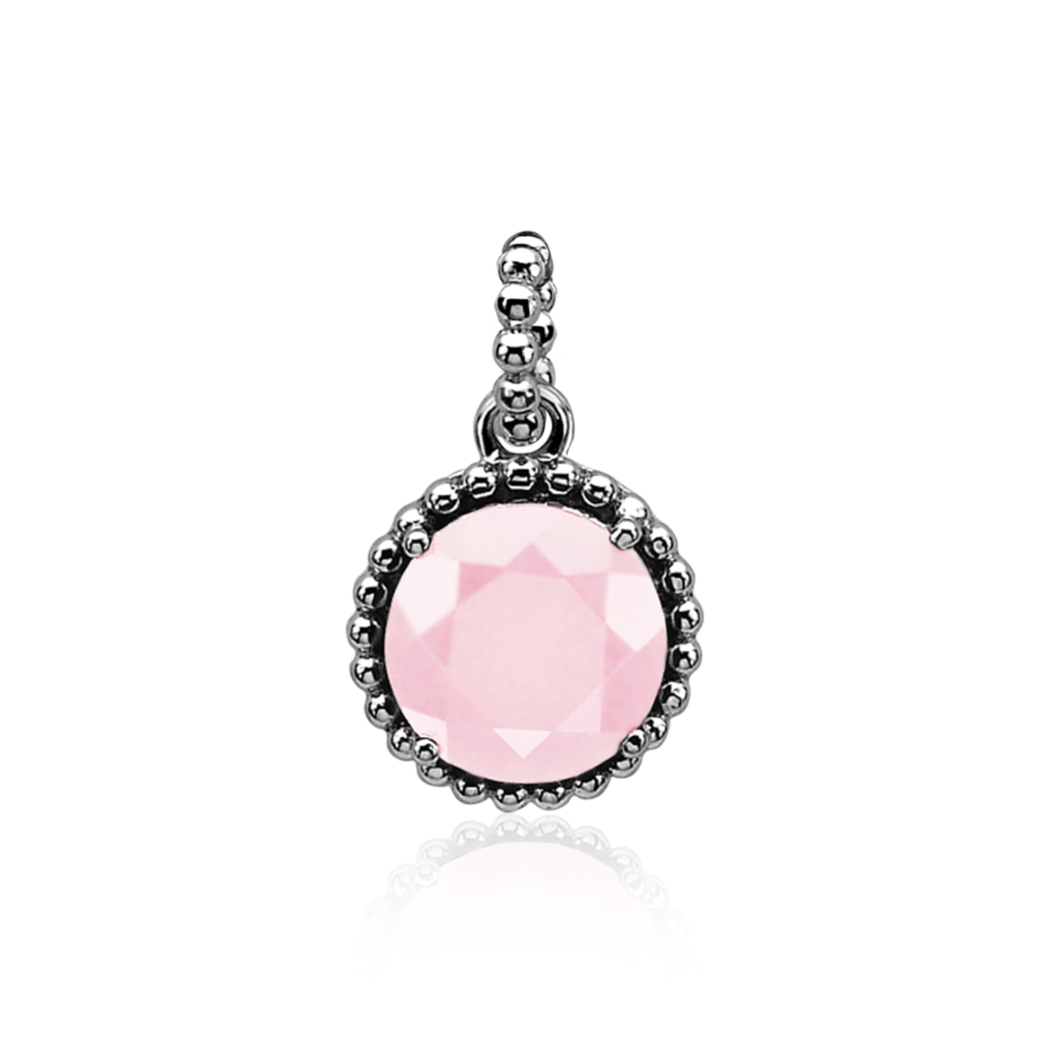 ZINZI Sterling Silver Pendant Pink ZIH842R