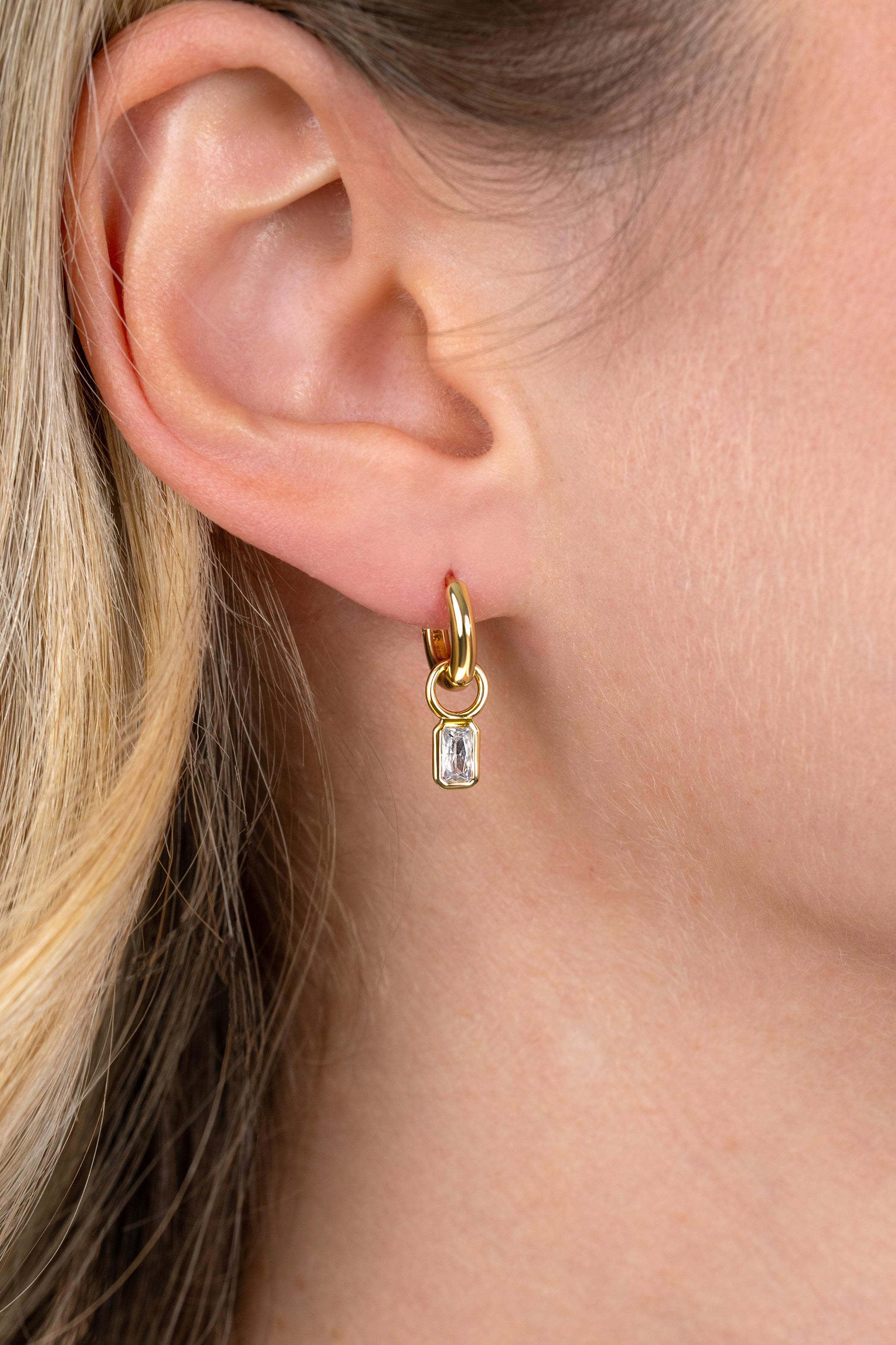 ZINZI zlv.oorbedels gg.verg.rechthoek zirconia