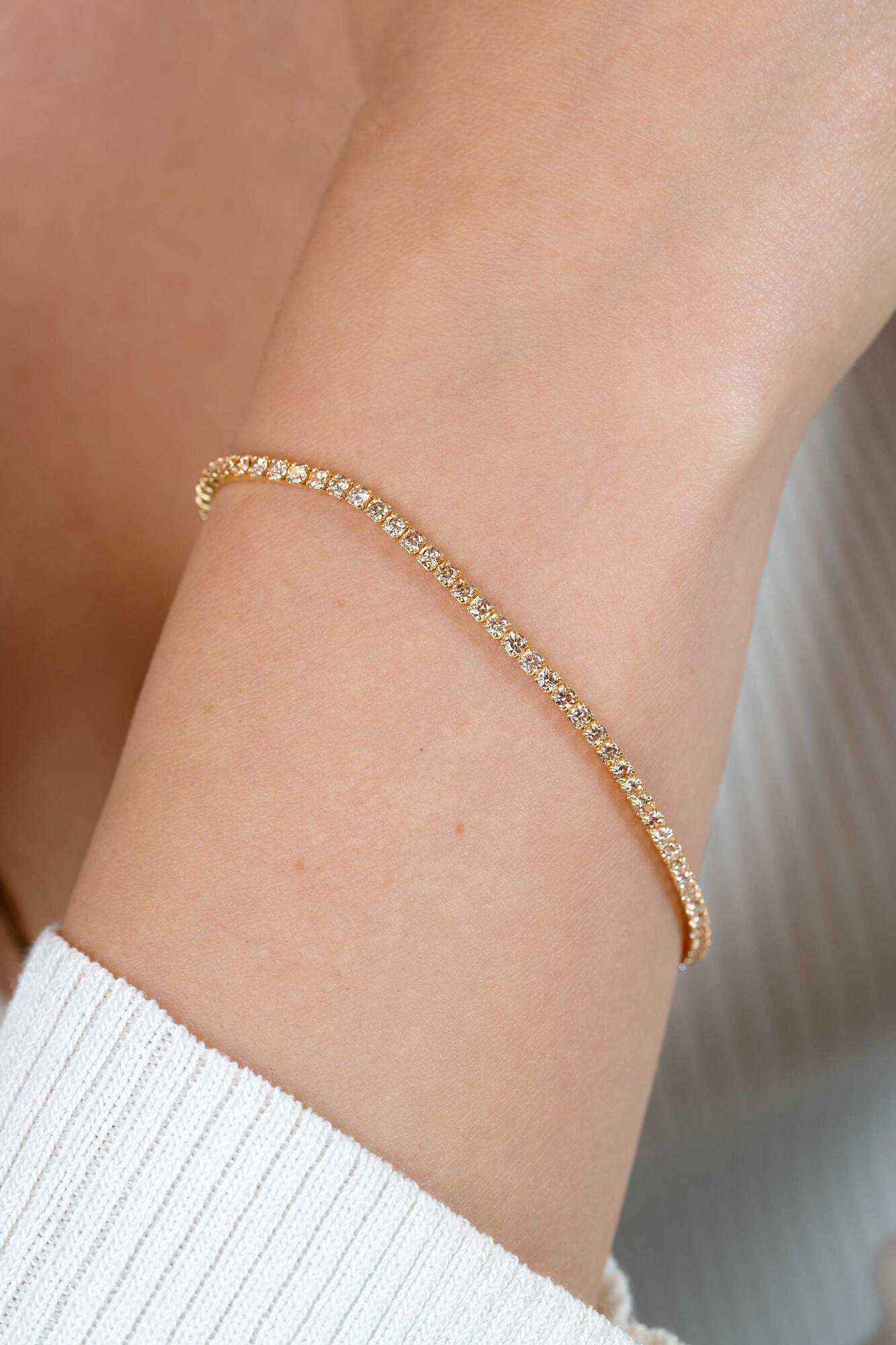 ZINZI zlv. tennisarmband gg.verg. champ. zc 2.1mm