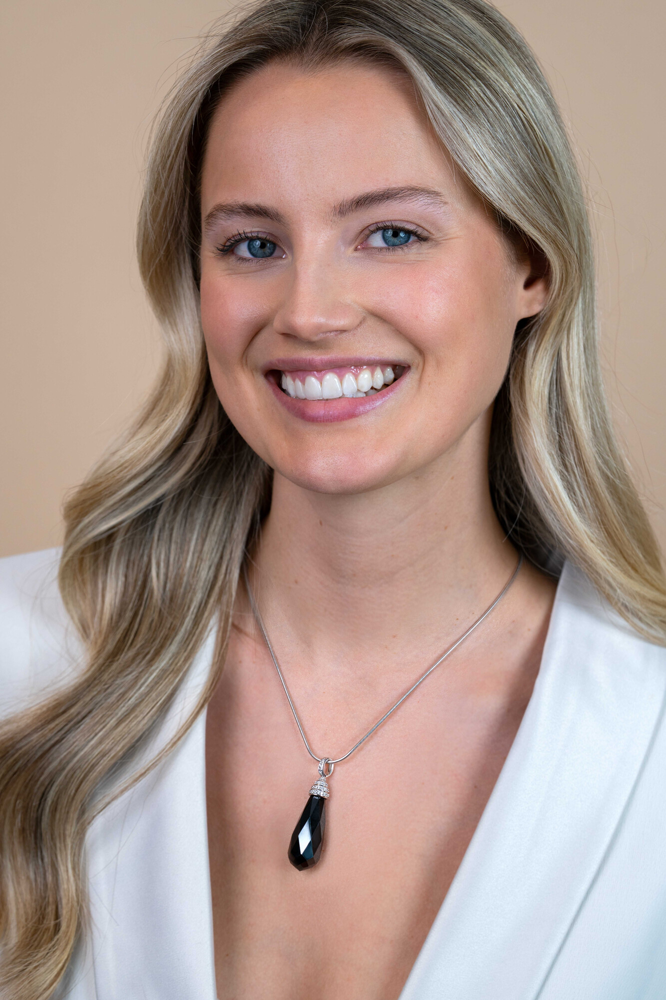 ZINZI Sterling Silver Drop Pendant Black ZIH962Z