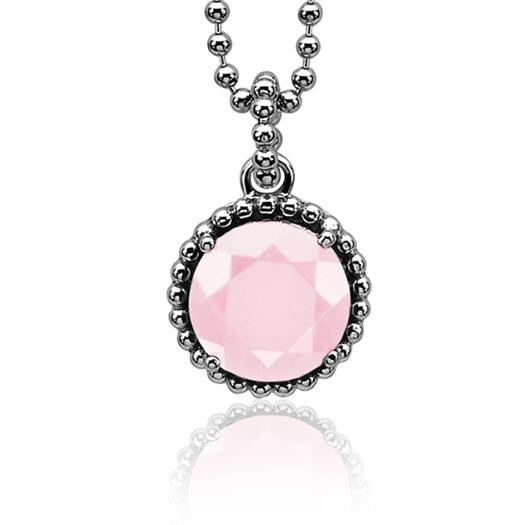 ZINZI Sterling Silver Pendant Pink ZIH842R