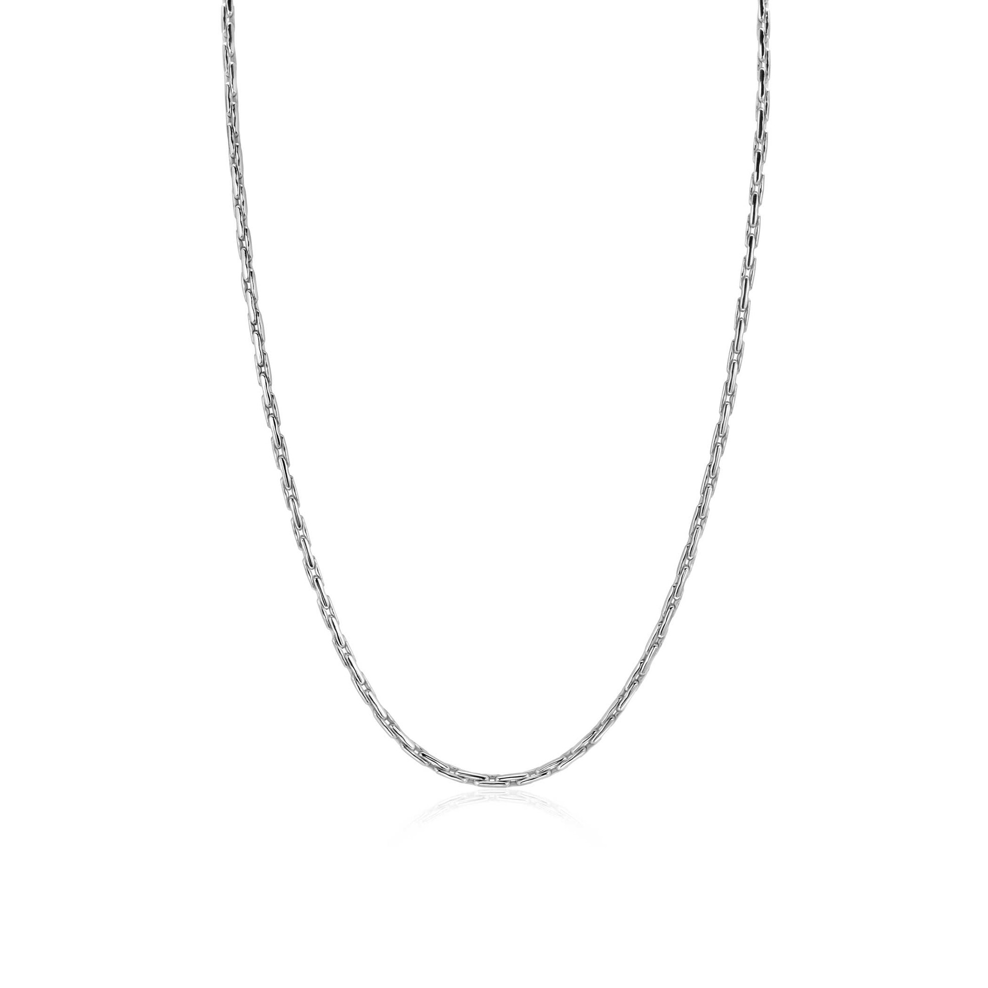 ZINZI silver link necklace 2.3mm wide 43-45cm ZIC2648