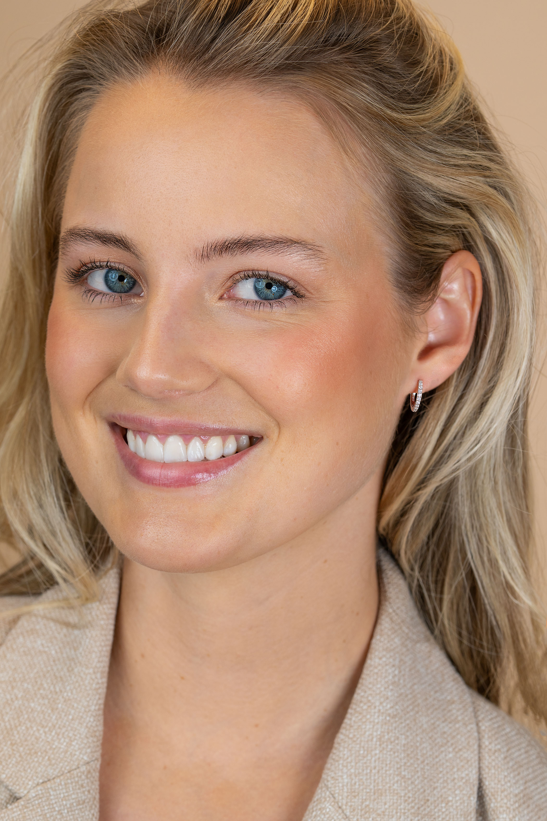 ZINZI zlv. klapcreolen met zirconia's 13x1.6mm