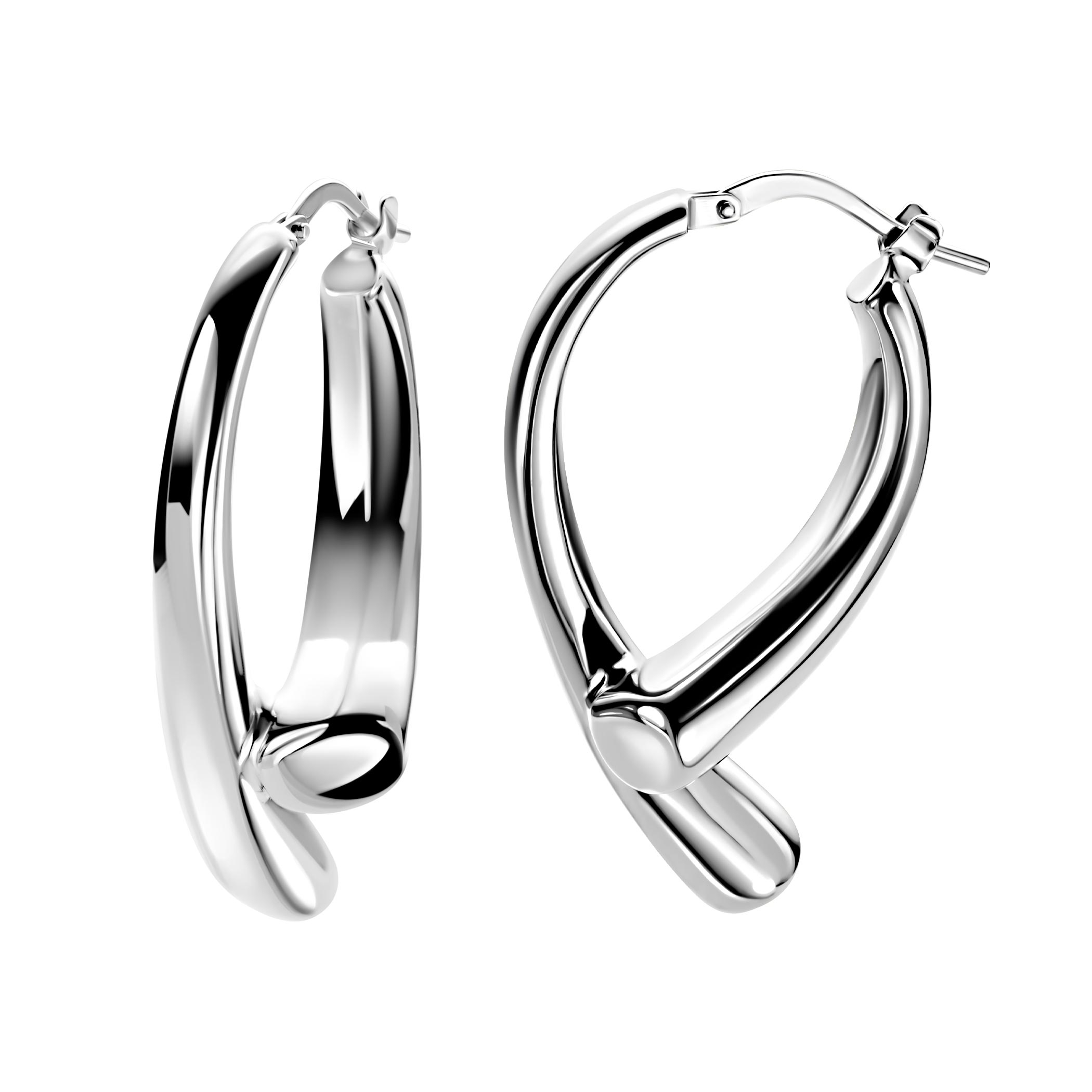 ZINZI zlv. oorsieraden sierlijke vorm