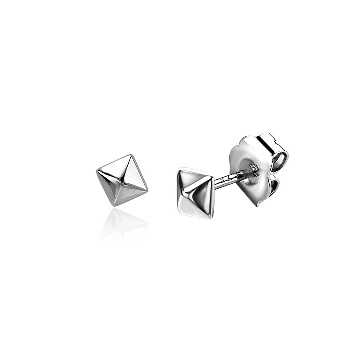 3mm ZINZI Sterling Silver Stud Earrings ZIO2167