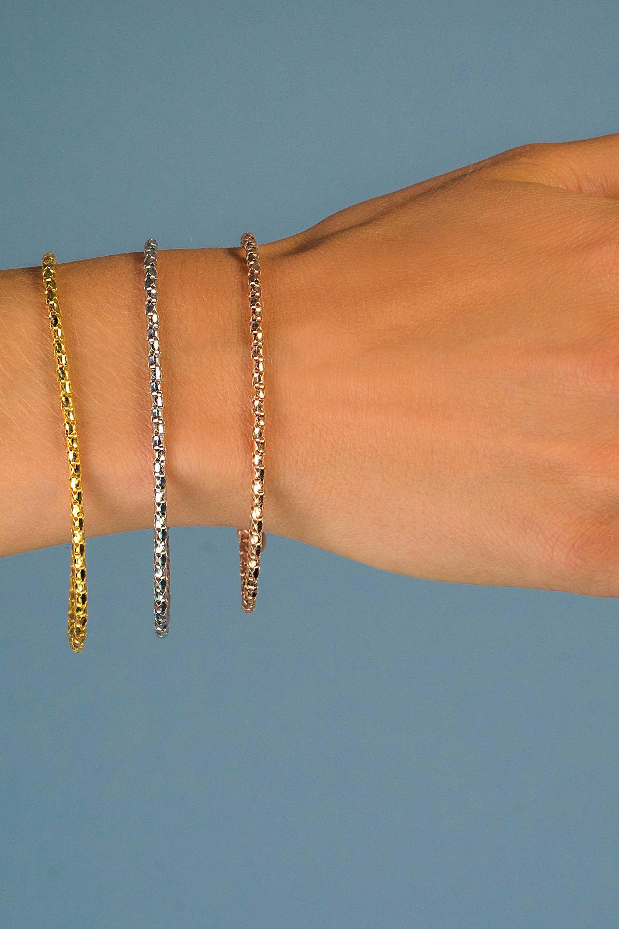 ZINZI Sterling Silver Fantasy Bracelet 17-19cm ZIA1129